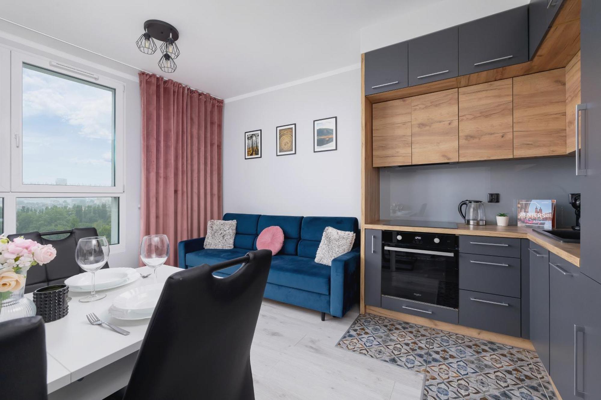 Przestronny Apartament Z Balkonem By Noclegi Renters Cracovia Exterior foto